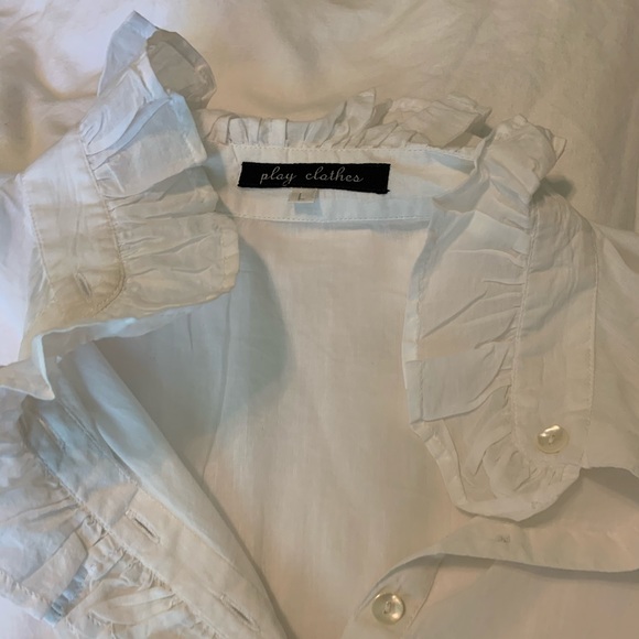 fancy white blouse - Picture 2 of 3